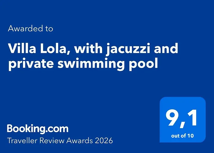 别墅 Villa Lola Luxury Villa With Private Pool And Jacuzzi